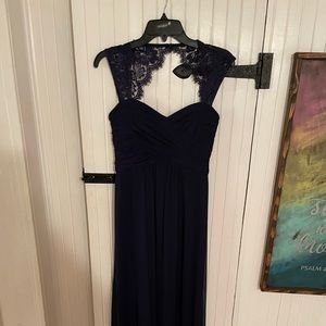 Dark Blue Formal Dress